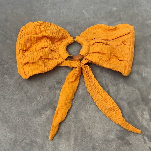 NEW! Montce Mari scrunch tori bandeau bikini top 27833 - Picture 4 of 9